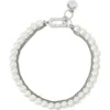 Allsaints Double-layer Structure Design Bracelet In Multi