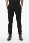Allsaints Myk Cropped Trousers With Satin Detail