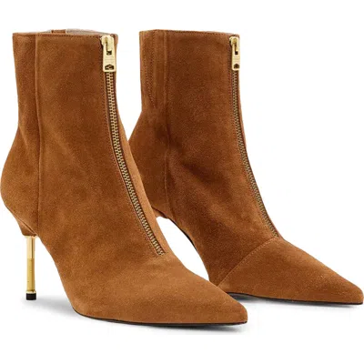 Allsaints Natasha Bootie In Brown