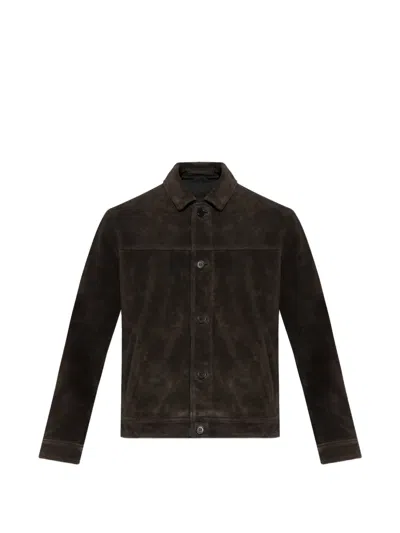 Allsaints Nates Button-up Jacket In Multi