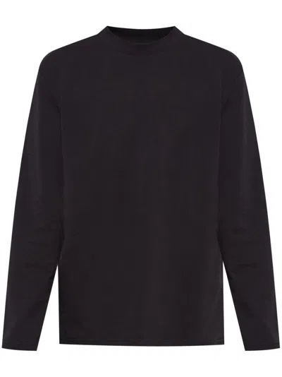 Allsaints Nero Organic-cotton T-shirt In Black