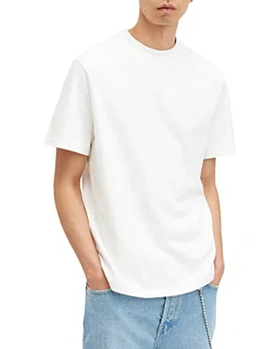 Allsaints Nero Short Sleeved Crewneck Tee In Chalk White