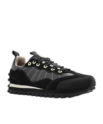 Allsaints Nevis Lace-up Sneakers In Black