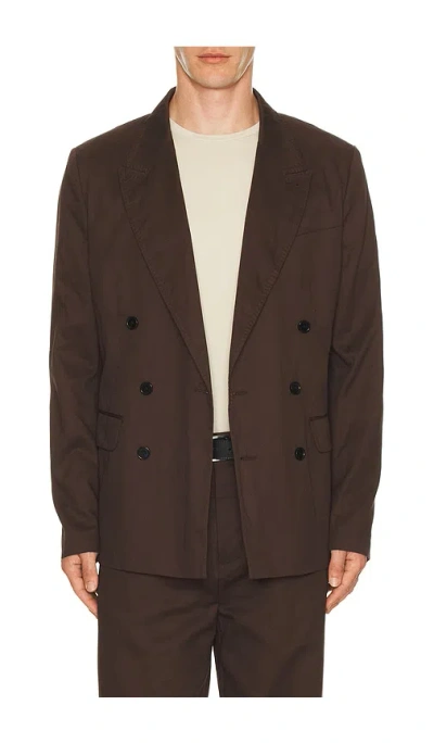 Allsaints Newton Blazer In Brown