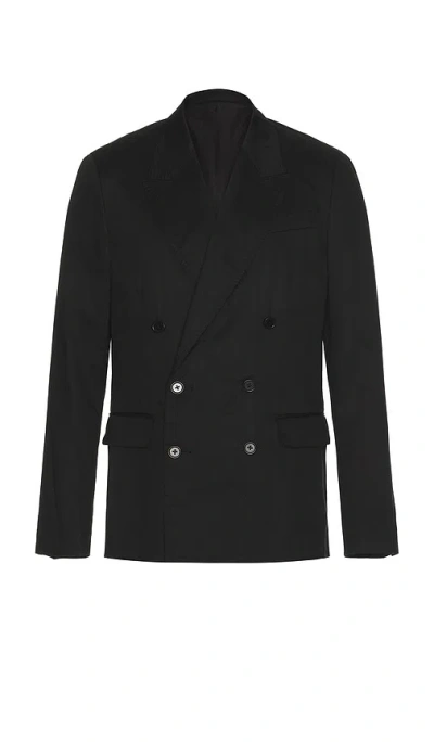 Allsaints Newton Blazer In Koto Black