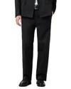 Allsaints Newton Relaxed Fit Dress Pants In Koto Black