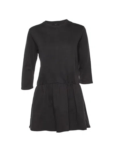 Pre-owned Allsaints Niki Flared Mini Dress In Black