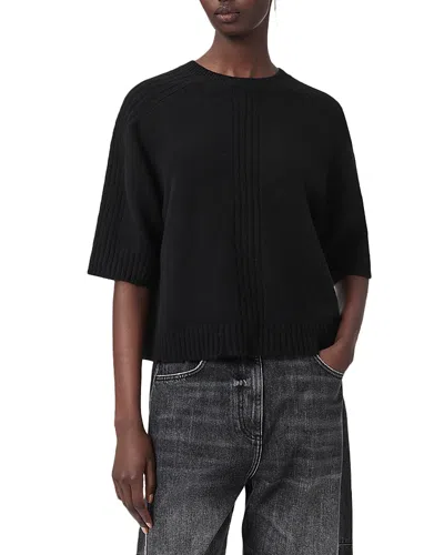 ALLSAINTS NIX CASHMERE & WOOL TEE