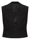 Allsaints Noa Buttoned Vest In Brown