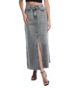 Allsaints Noir Maxi Skirt In Gray