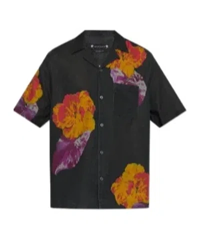 Allsaints Nouvelle Floral Short-sleeve Shirt In Multi