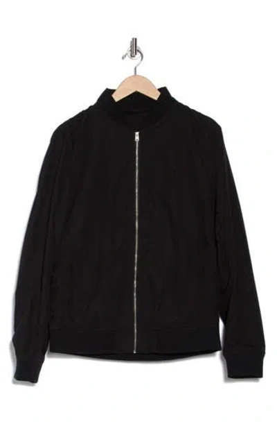 Allsaints Nova Bomber Jacket In Black