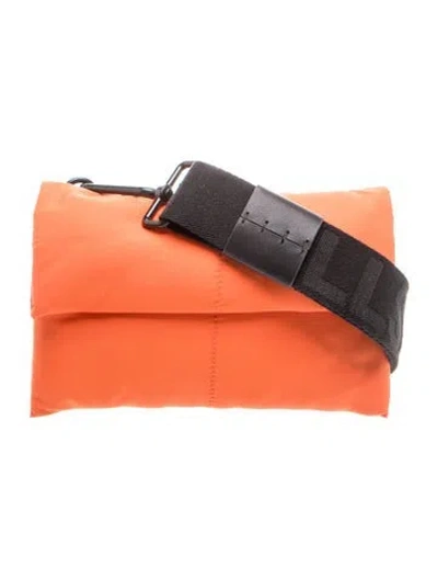 Pre-owned Allsaints Nylon Crossbody Bag In Orange