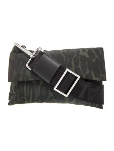 Pre-owned Allsaints Nylon Messenger Bag In Black