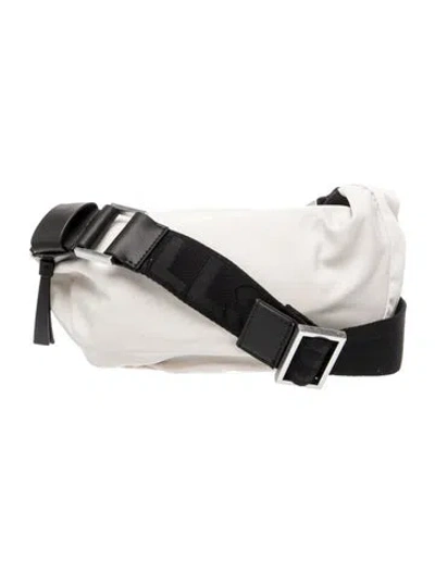 Pre-owned Allsaints Nylon Messenger Bag In Neutral