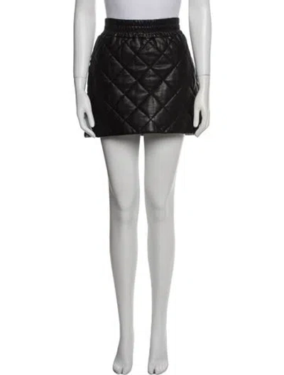 Pre-owned Allsaints Nylon Mini Skirt In Blue