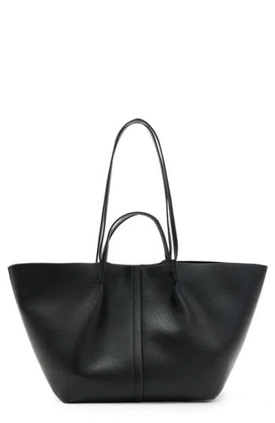 Allsaints Odette E/w Tote Bag In Black