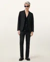 Allsaints Carson Regular Fit Sweatpants In Black