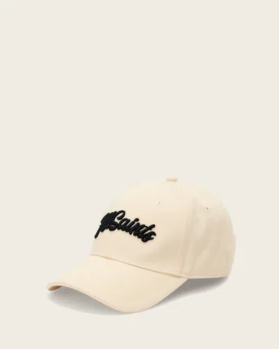 Allsaints Odyssey Baseball Cap In Neutral