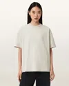 Allsaints Odyssey Cotton Graphic T-shirt In Neutral