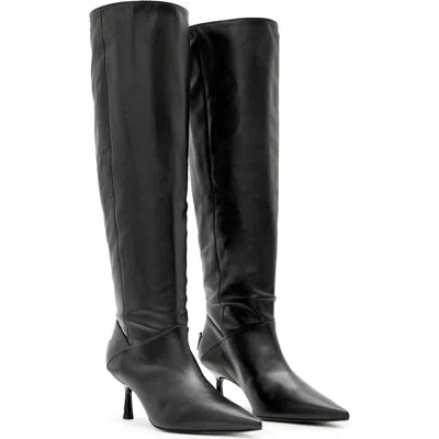 Allsaints Odyssey Slouch Boot In Black