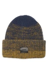 Allsaints Ombré Patch Beanie In Brown