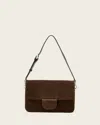 Allsaints Ondine Suede Shoulder Bag