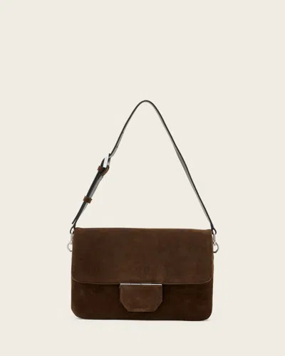 Allsaints Ondine Suede Shoulder Bag