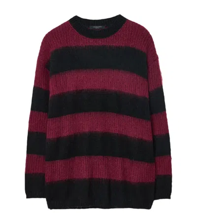 ALLSAINTS ONYX STRIPE SWEATER