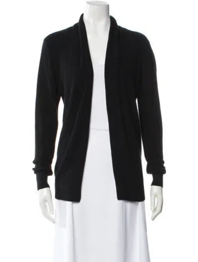 Pre-owned Allsaints Open Front Sweater In Gray