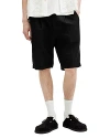 Allsaints Ora Tallis Shorts In Faded Black