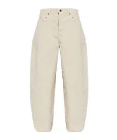 Allsaints Orbit Wide-leg Jeans In Gold