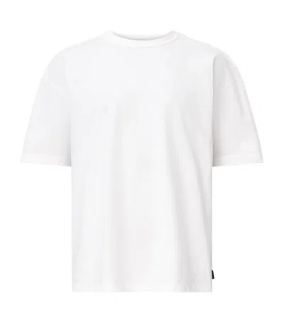 Allsaints Organic And Recycled Cotton Sonny T-shirt In White
