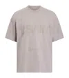 Allsaints Biggy Cotton Logo Graphic Tee In Brown