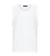 Allsaints Cotton Edwards Tank Top In White