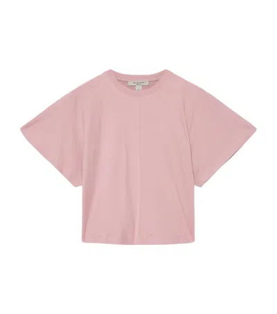 Allsaints Organic Cotton Eden Artia T-shirt In Pink