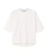 Allsaints Organic Cotton Embroidered Amelie T-shirt In White