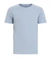 Allsaints Organic Cotton Figure T-shirt In Willow Blue