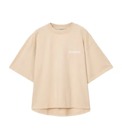 ALLSAINTS ORGANIC COTTON GUARDIAN AMELIE OVERSIZED T-SHIRT