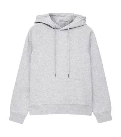 Allsaints Organic Cotton Lily Hoodie In Gray
