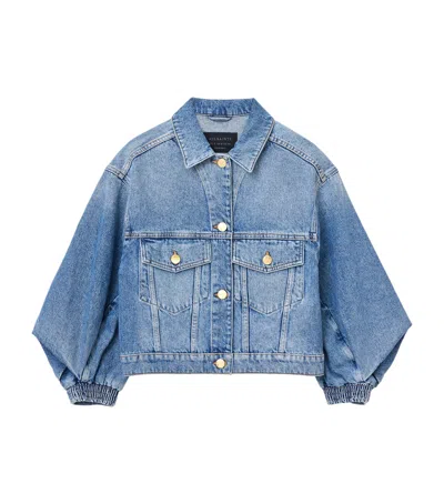 ALLSAINTS ORGANIC COTTON LUCA DENIM JACKET