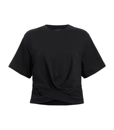 Allsaints Organic Cotton Mallinson T-shirt In Black