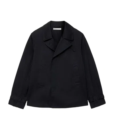 Allsaints Organic Cotton Milford Jacket In Black