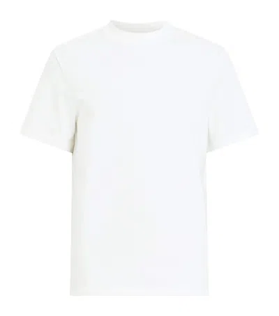 Allsaints Organic Cotton Nero T-shirt In White