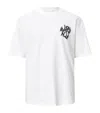 Allsaints Orlando Logo Print Oversized T-shirt In White