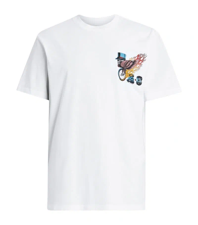 Allsaints Organic Cotton Roller T-shirt In White