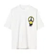 Allsaints Oversized Screwed Logo Graphic Tee In White