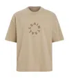 Allsaints Organic Cotton Tierra T-shirt In Boston Taupe
