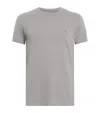 Allsaints Organic Cotton Tonic T-shirt In Fossil Grey