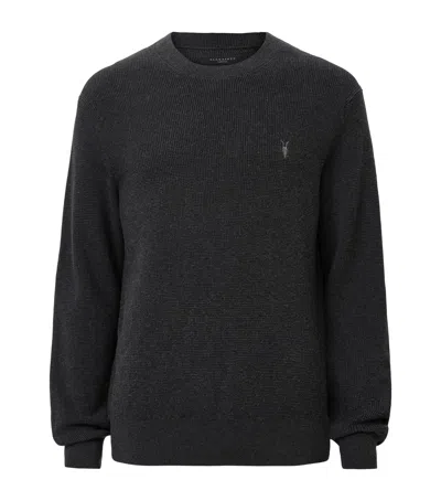 ALLSAINTS ORGANIC COTTON-WOOL ASPEN SWEATER